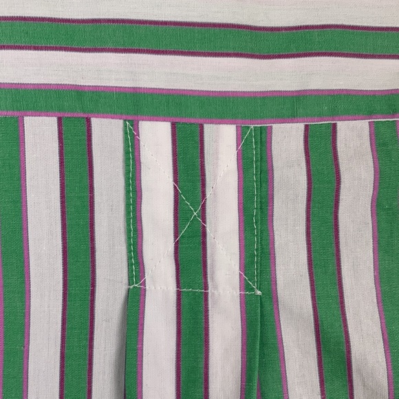 Vintage Striped Short Sleeve Shirt By Paolo da Barberino Men's Large - Picture 11 of 12